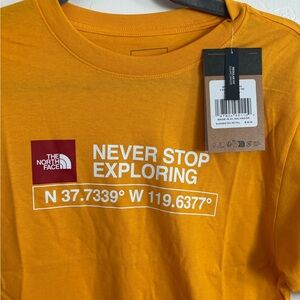 The North Face Golden Yellow Tee